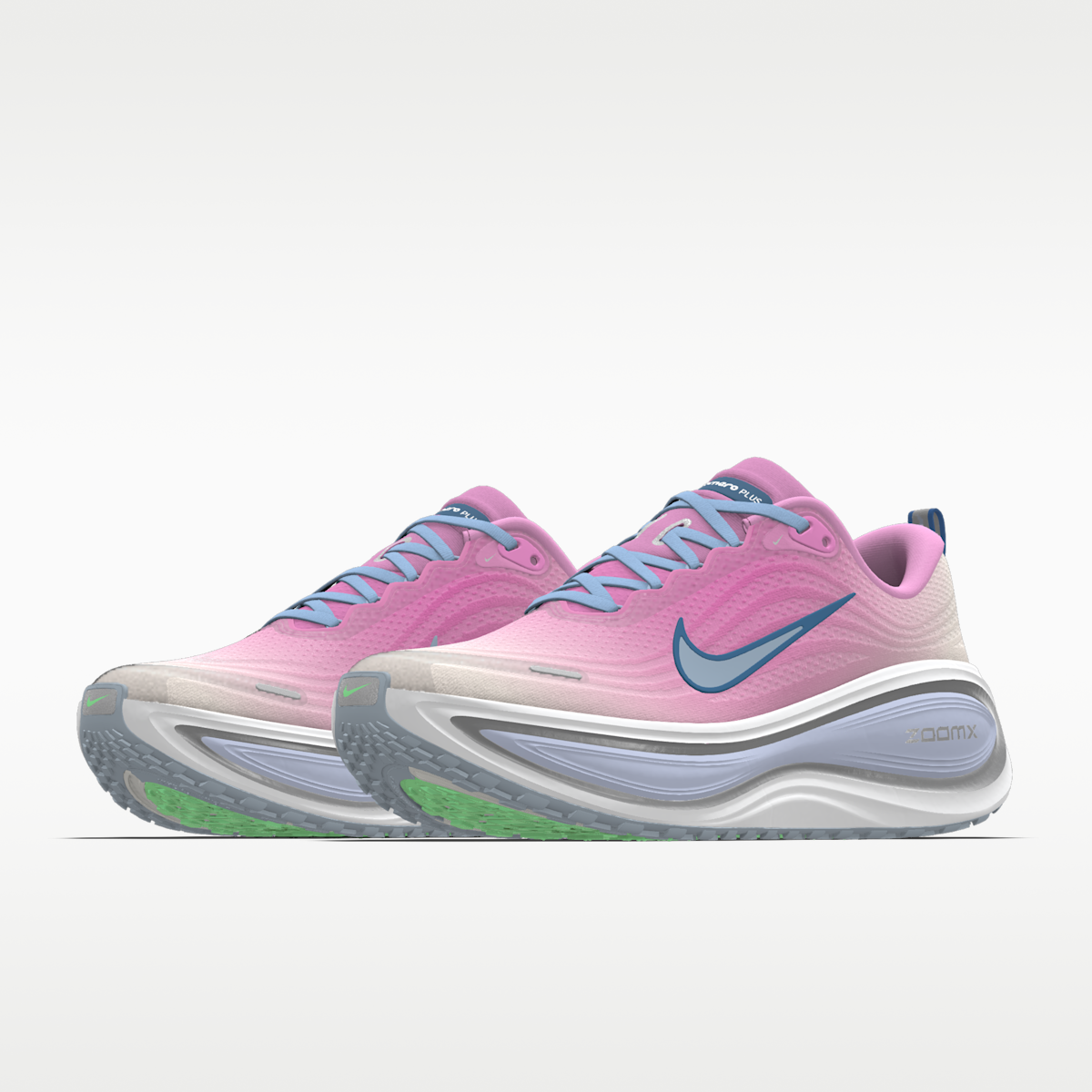 Nike Vomero Plus By Brett Chody Custom Women's Road Running Shoes - Multi-Color/Multi-Color