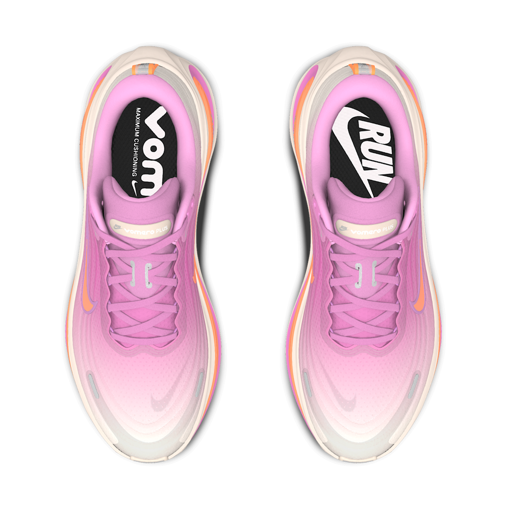 Nike Vomero Plus By You Custom Women's Road Running Shoes - Multi-Color/Multi-Color