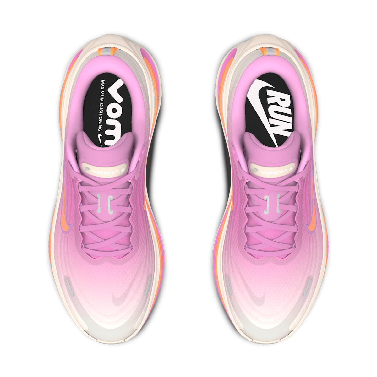 Nike Vomero Plus By You Custom Women's Road Running Shoes - Multi-Color/Multi-Color