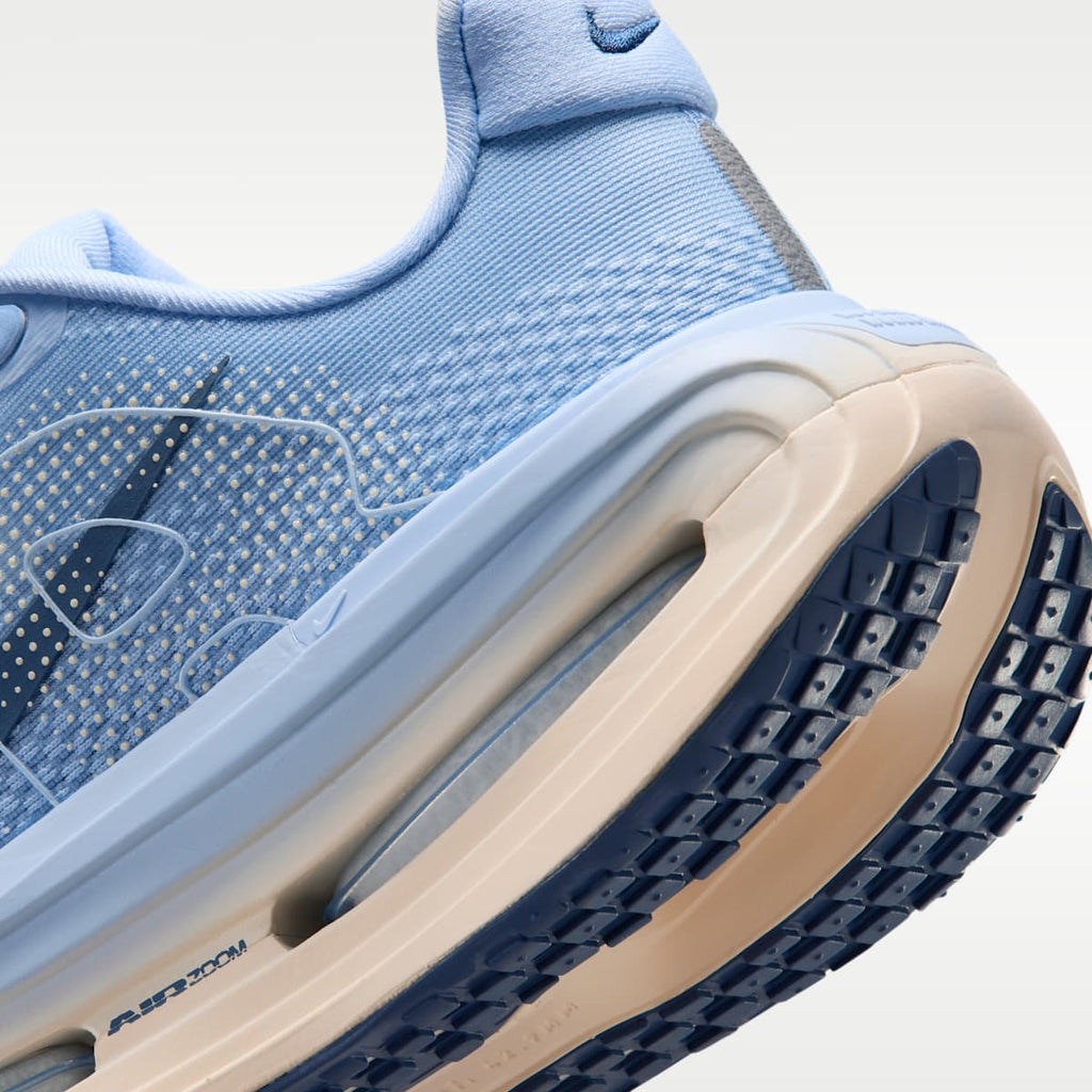 Nike Vomero Premium Women's Road Running Shoes - Aluminum/Barely Orange/Football Grey/Mystic Navy