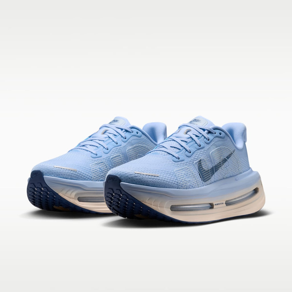 Nike Vomero Premium Women's Road Running Shoes - Aluminum/Barely Orange/Football Grey/Mystic Navy