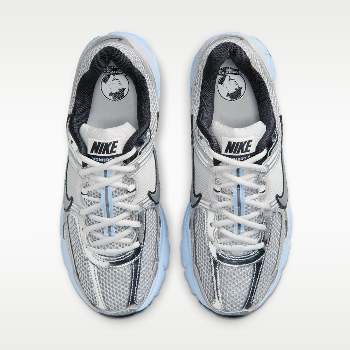 Nike Zoom Vomero 5 Women's Shoes - Photon Dust/Hydrogen Blue/Cobalt Bliss/Metallic Silver