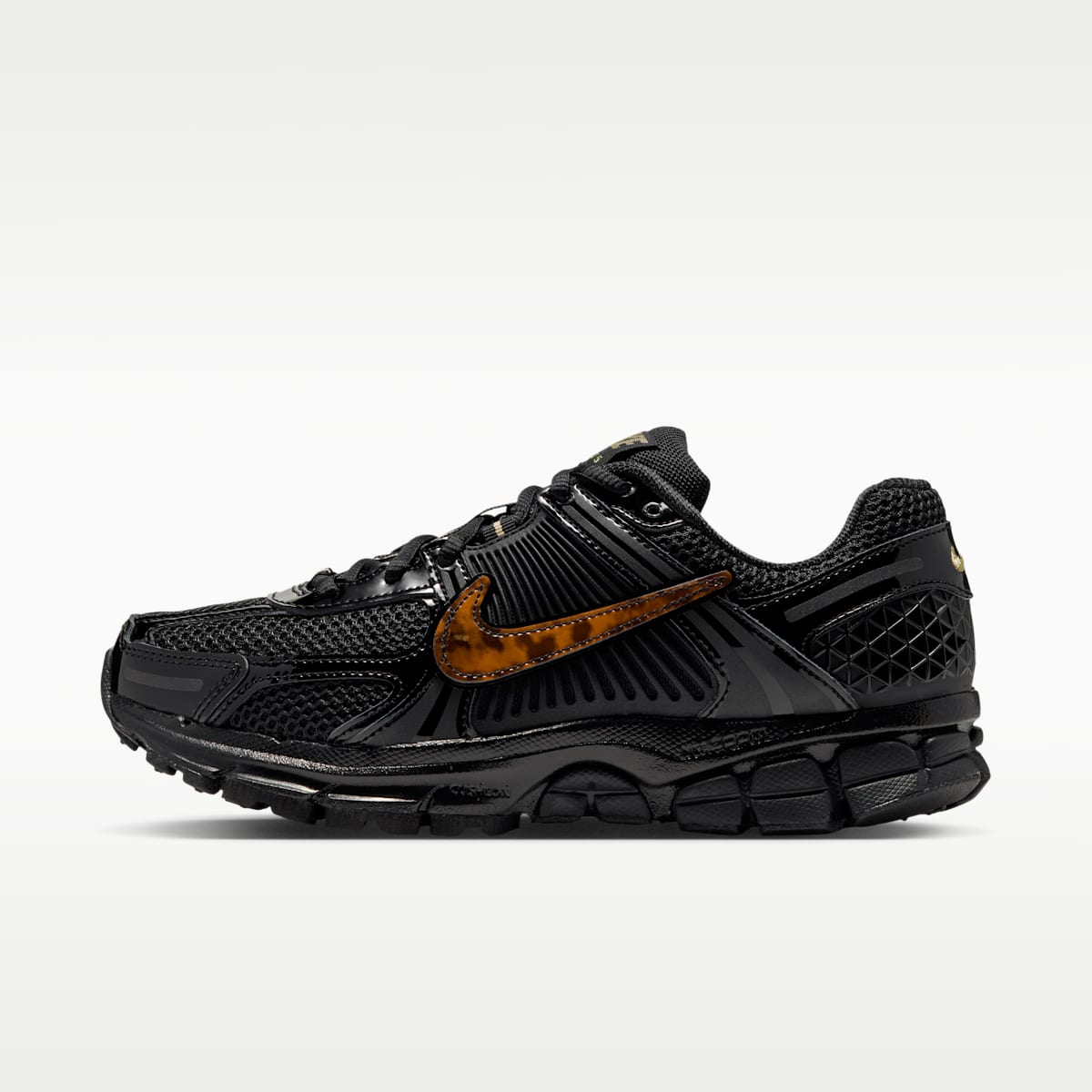Nike Zoom Vomero 5 Women's Shoes - Black/Black/Metallic Gold/Multi-Color