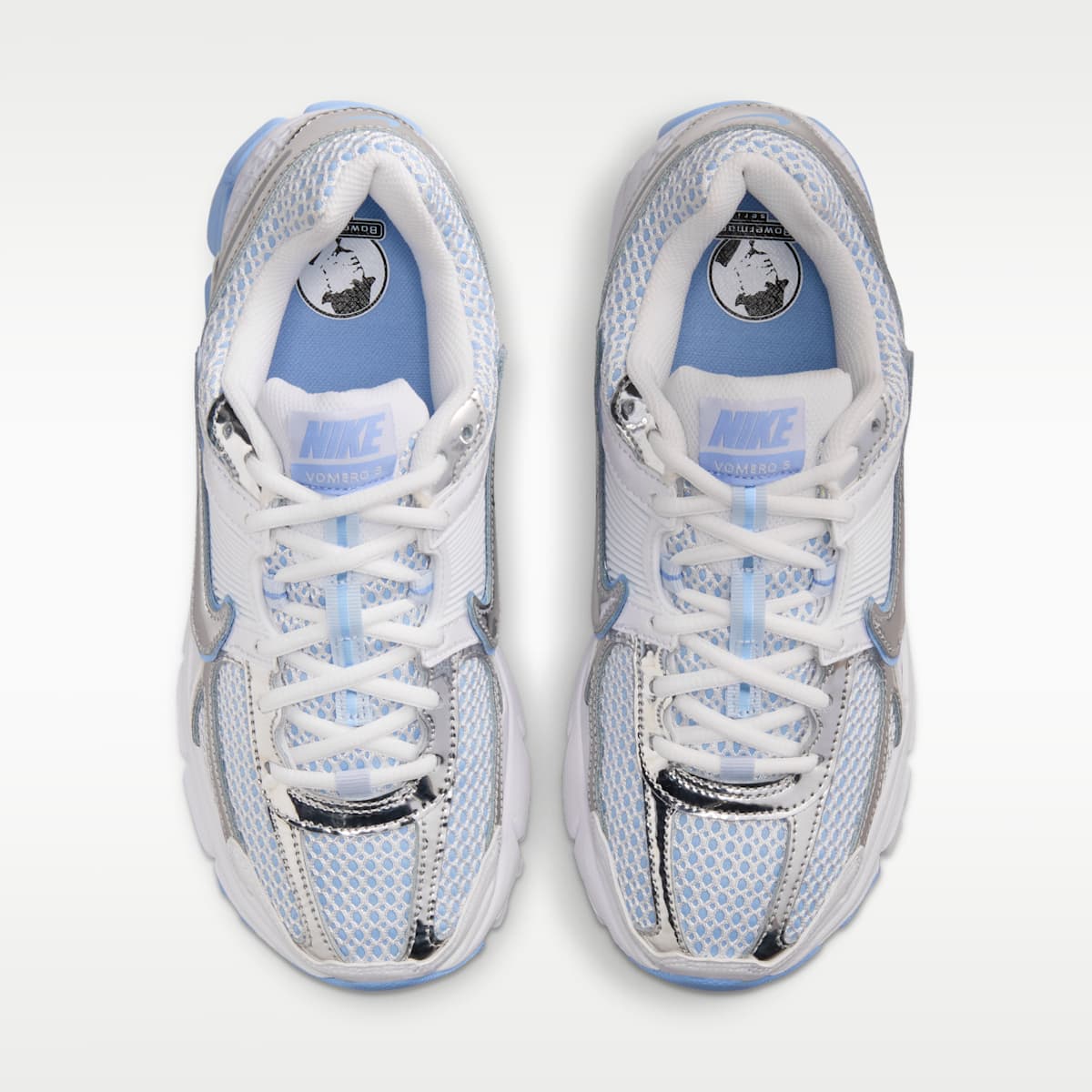 Nike Zoom Vomero 5 Women's Shoes - White/Aluminum/Football Grey/Metallic Silver