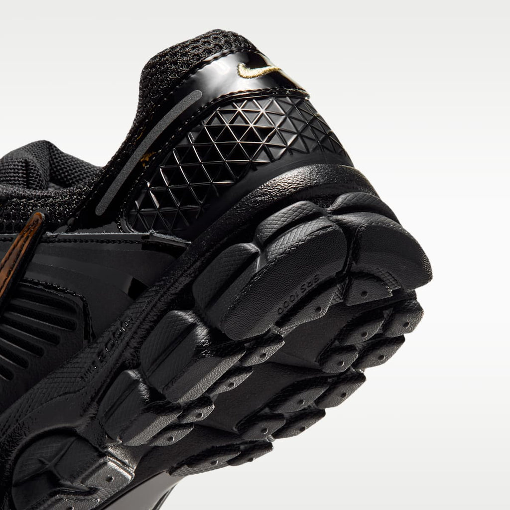 Nike Zoom Vomero 5 Women's Shoes - Black/Black/Metallic Gold/Multi-Color