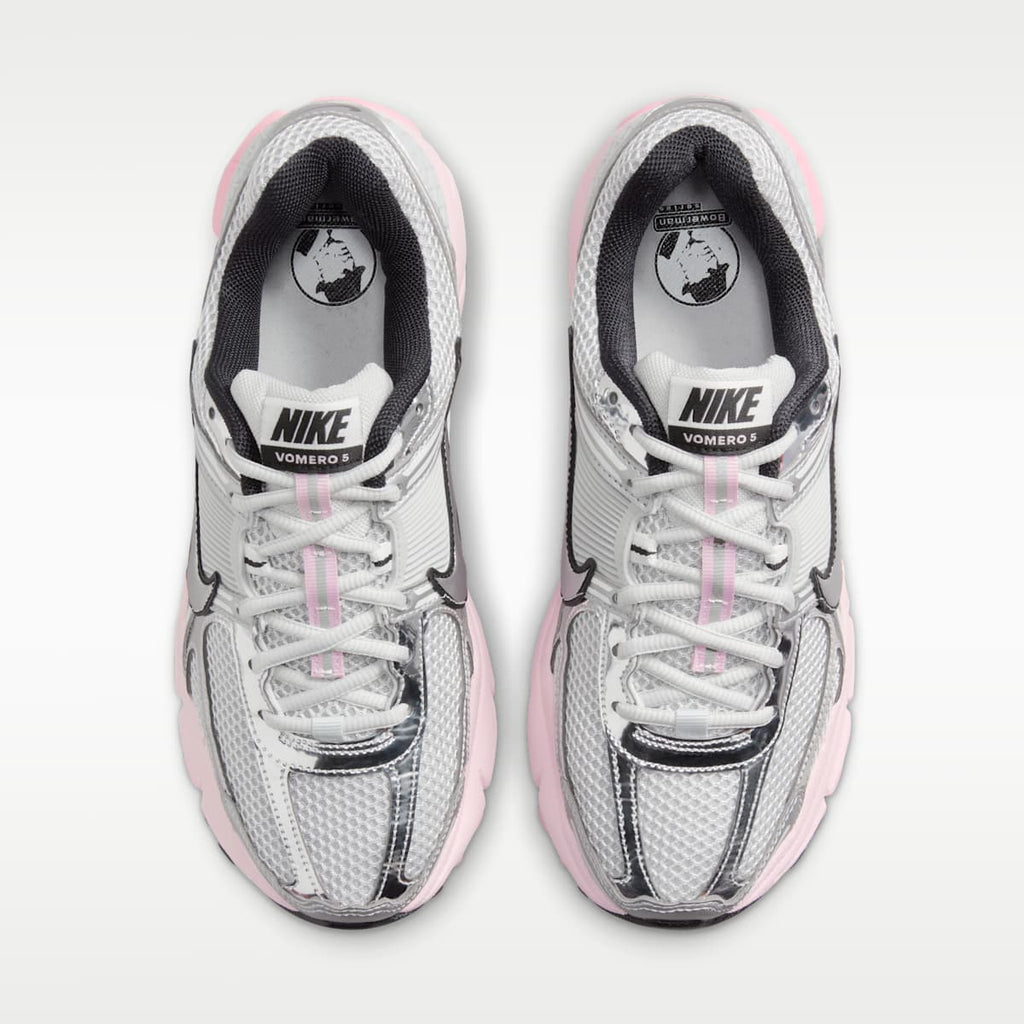 Nike Zoom Vomero 5 Women's Shoes - Photon Dust/Pink Foam/Medium Soft Pink/Metallic Silver