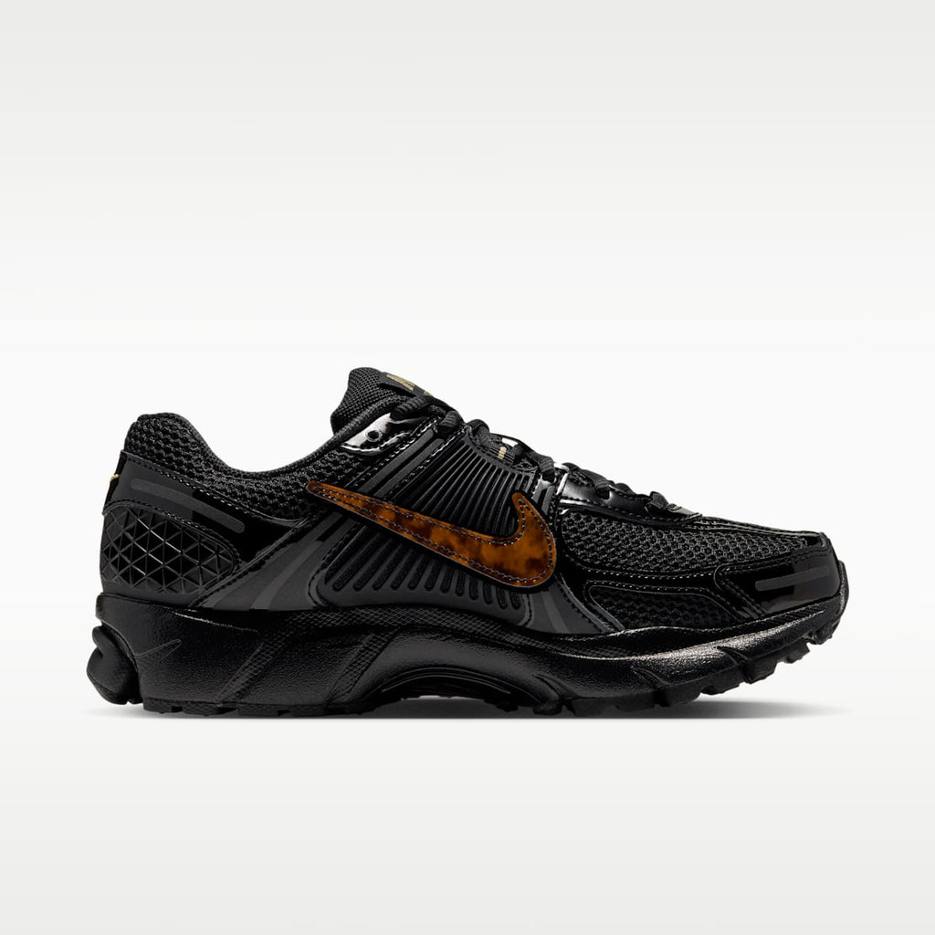 Nike Zoom Vomero 5 Women's Shoes - Black/Black/Metallic Gold/Multi-Color