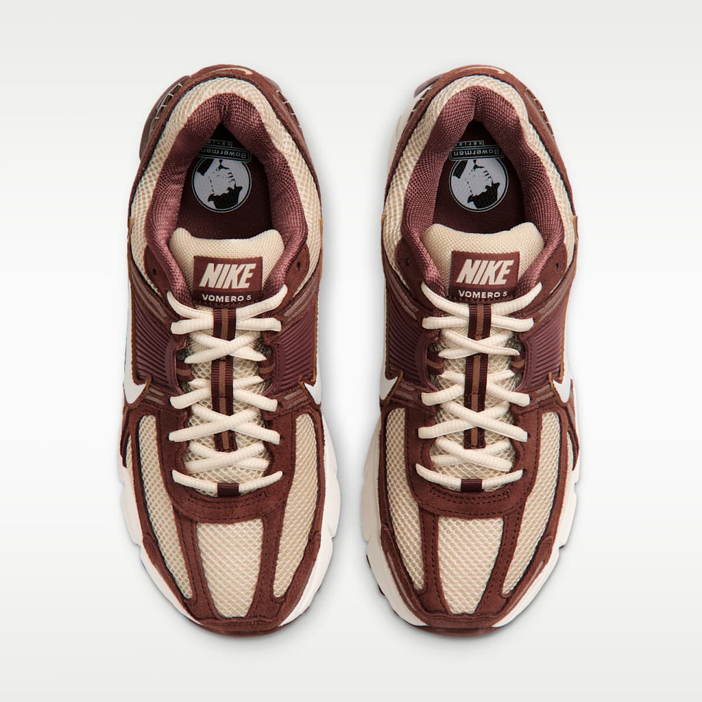 Nike Zoom Vomero 5 Women's Shoe with Reflective Accents - Light Khaki/Cacao Wow/Infinite Sable/Sail