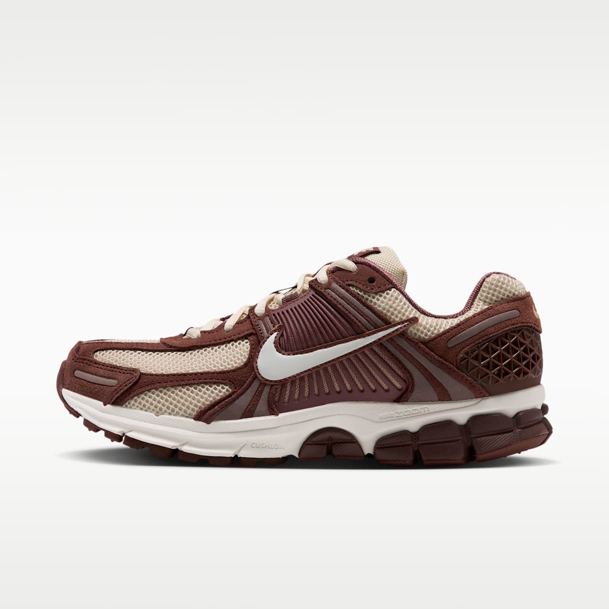 Nike Zoom Vomero 5 Women's Shoe with Reflective Accents - Light Khaki/Cacao Wow/Infinite Sable/Sail
