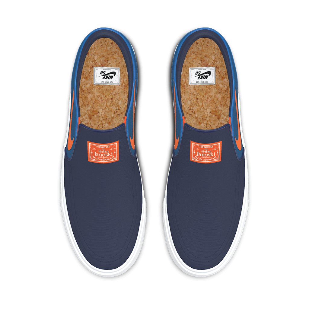 Nike SB Zoom Janoski Slip By You Custom Women's Skate Shoes - Multi-Color/Multi-Color/Multi-Color/Multi-Color