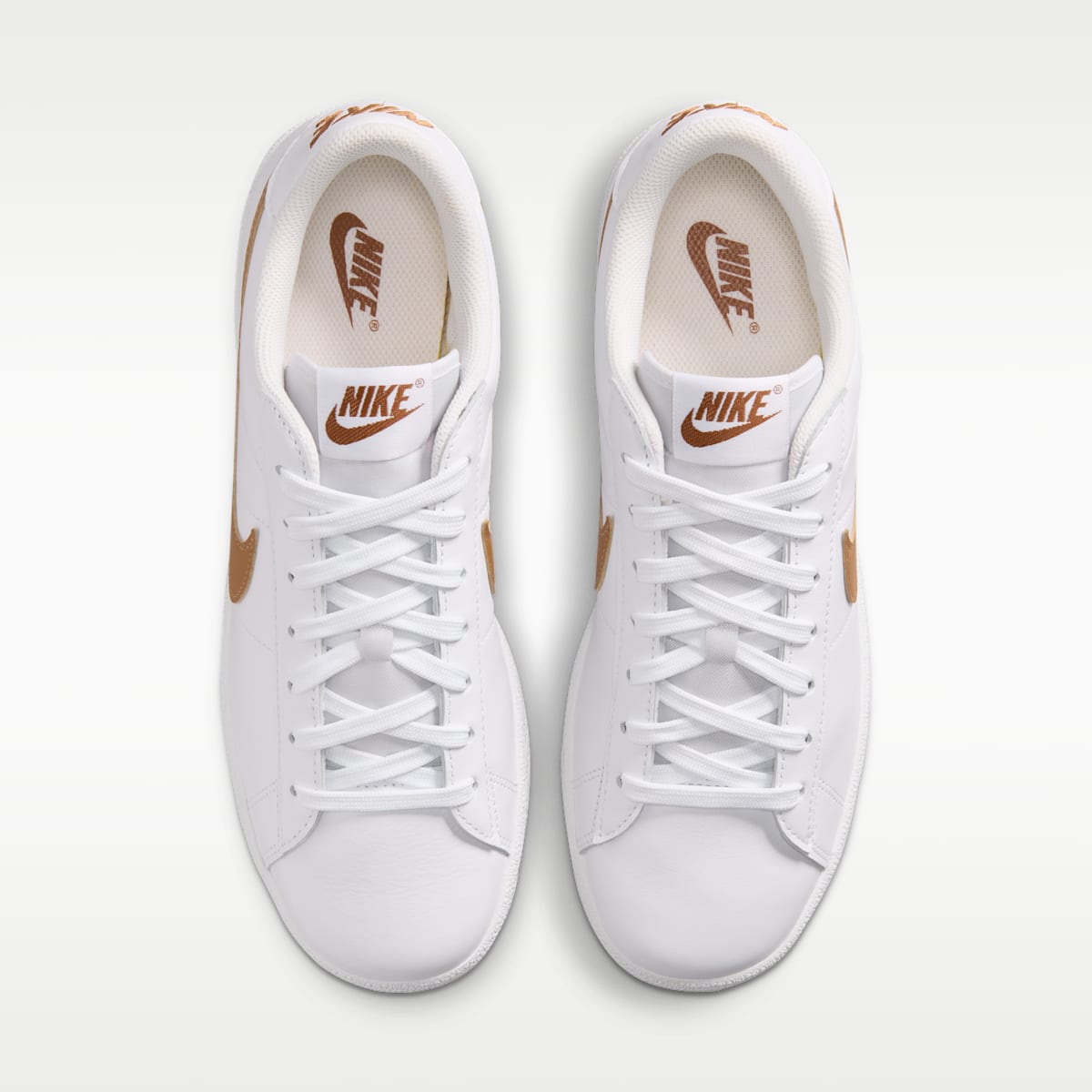 Nike Tennis Classic Women's Shoes - White/White/Light British Tan