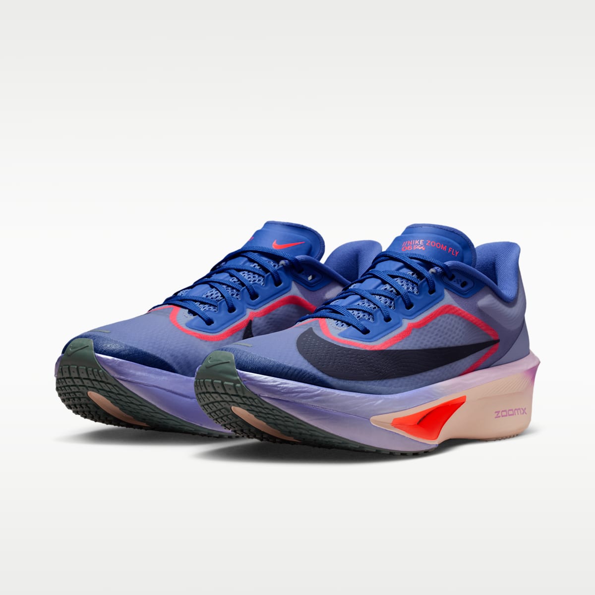 Nike Zoom Fly 6 Women's Road Racing Shoes - Violet Mist/Hot Lava/Bright Violet/Purple Dynasty