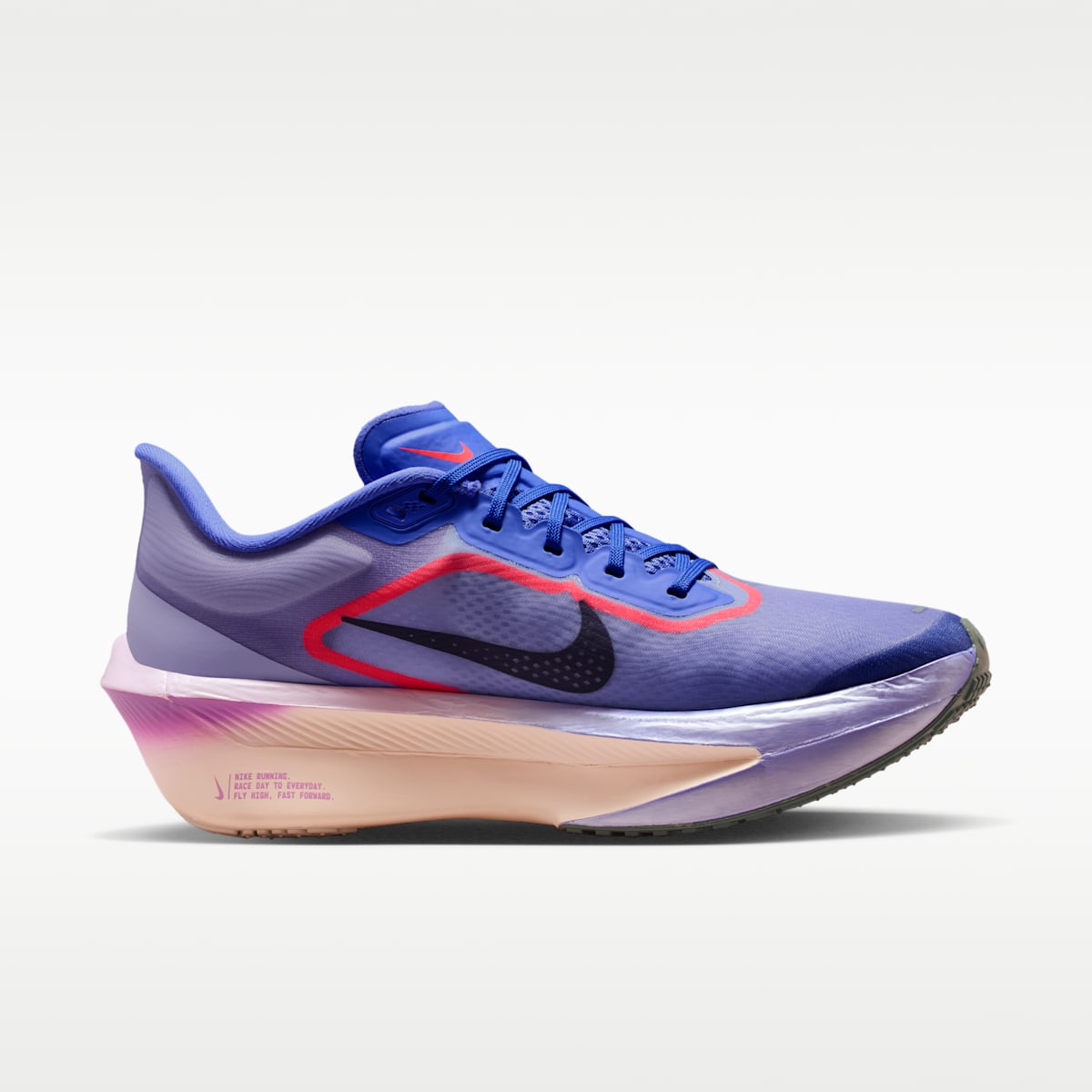 Nike Zoom Fly 6 Women's Road Racing Shoes - Violet Mist/Hot Lava/Bright Violet/Purple Dynasty