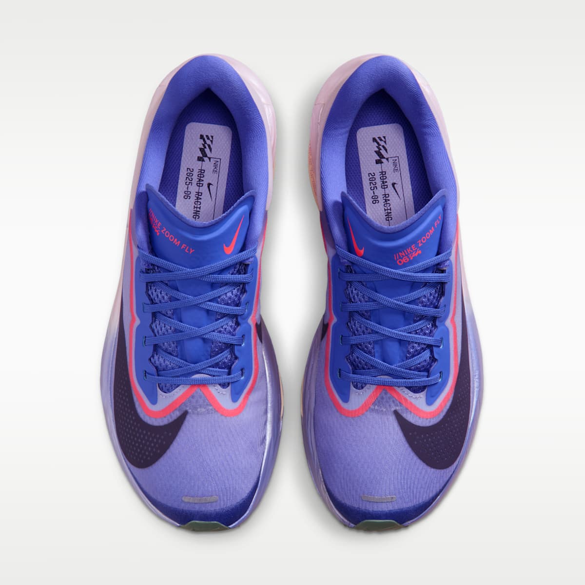 Nike Zoom Fly 6 Women's Road Racing Shoes - Violet Mist/Hot Lava/Bright Violet/Purple Dynasty