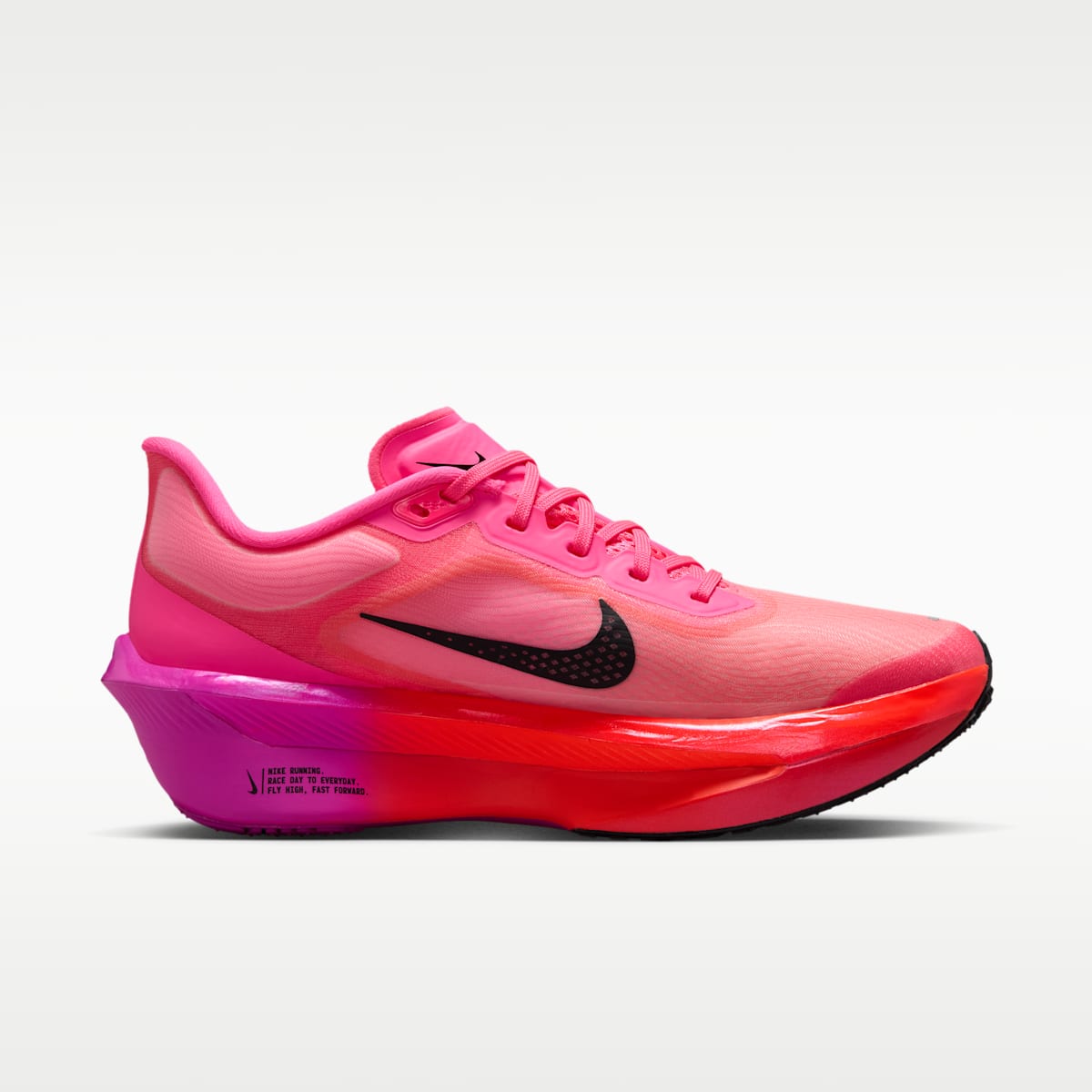 Nike Zoom Fly 6 Women's Road Racing Shoes - Hyper Pink/Laser Crimson/Fuchsia Blast/Black