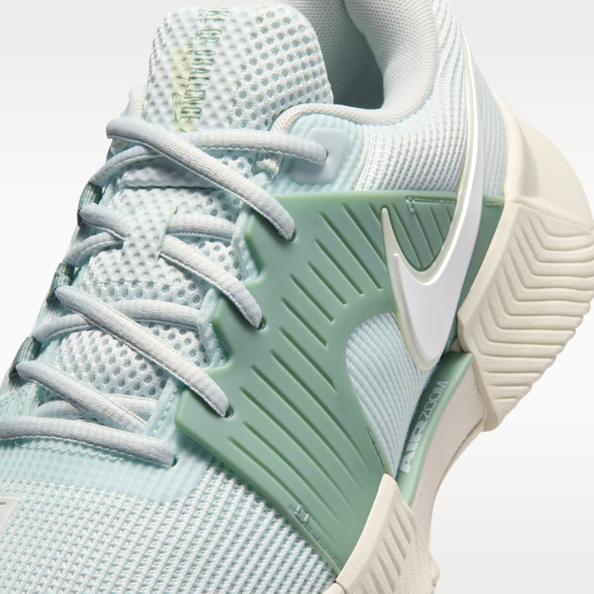 Nike GP Challenge 1.5 Women's Hard Court Tennis Shoes - Barely Green/Steam/Sea Glass/White