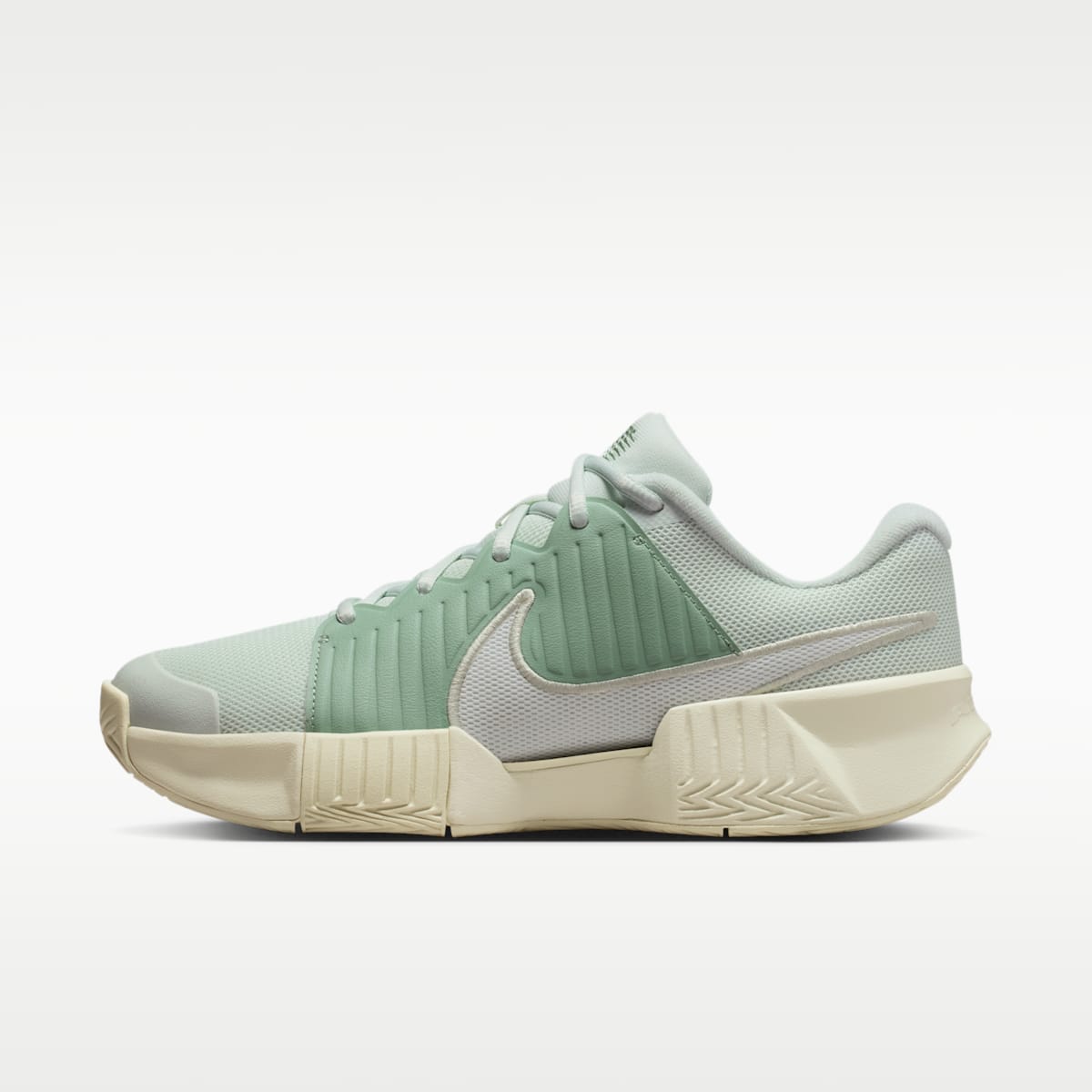 Nike Zoom GP Challenge Pro Women's Hard Court Tennis Shoes - Steam/Barely Green/Sea Glass/White