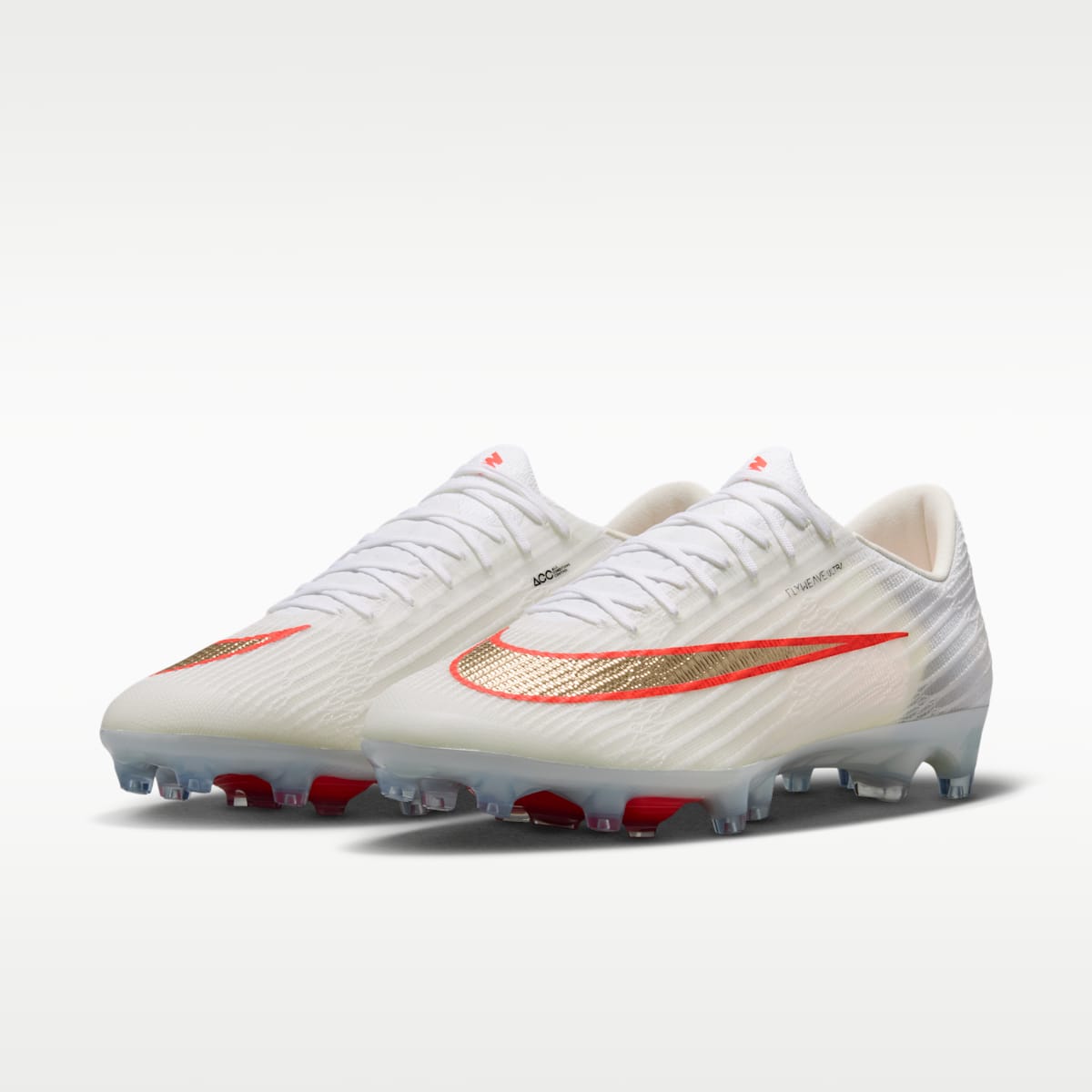 Nike Mercurial Superfly 11 Elite Artificial-Grass Low-Top Soccer Cleats - White/Bright Crimson/Blur - Image 5