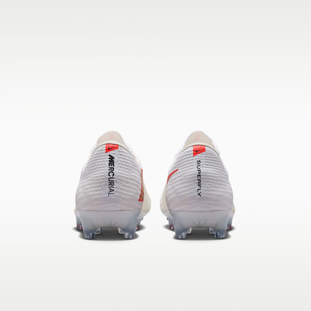 Nike Mercurial Superfly 11 Elite Artificial-Grass Low-Top Soccer Cleats - White/Bright Crimson/Blur - Image 6