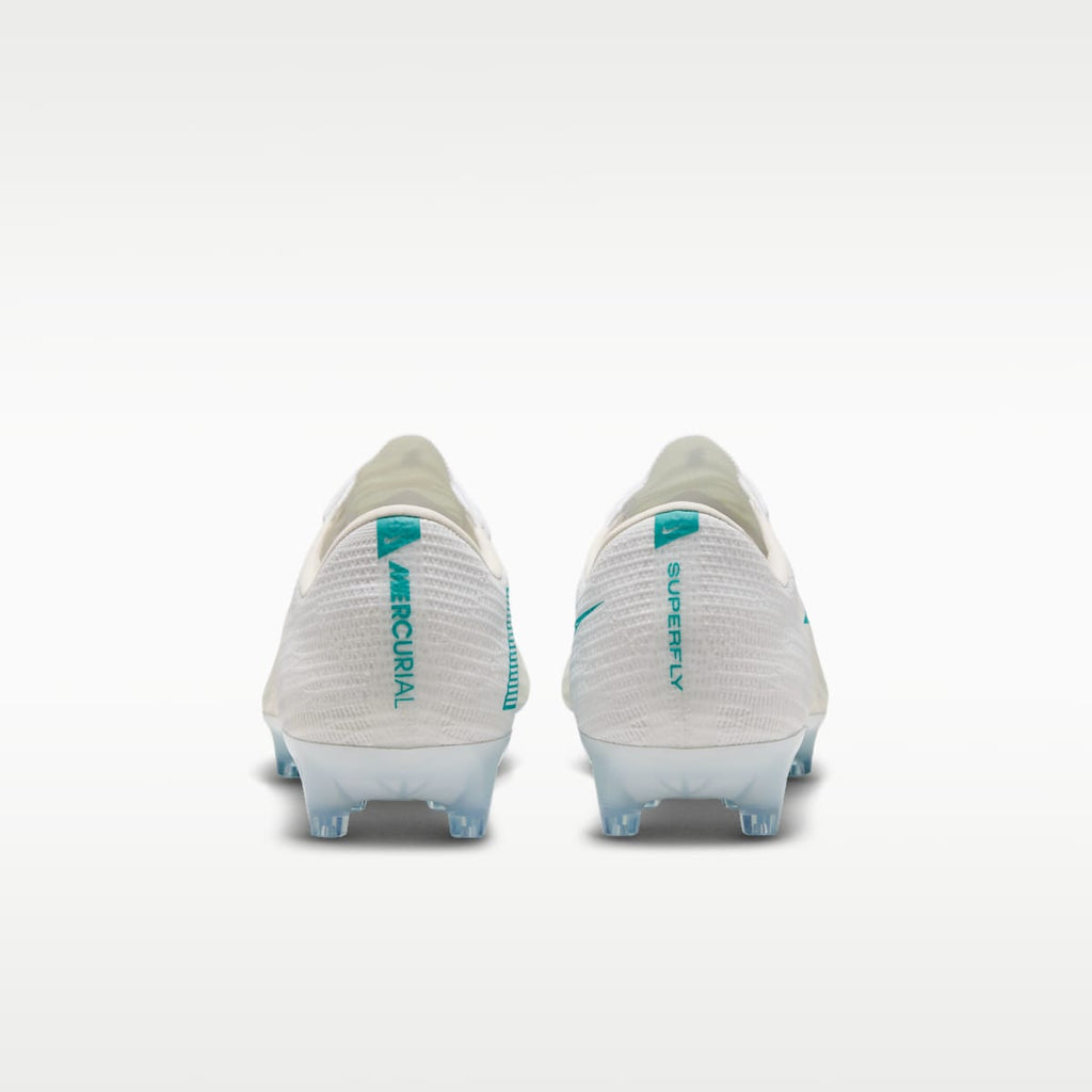 Nike Mercurial Superfly 11 Elite Artificial-Grass Low-Top Soccer Cleats - White/Dusty Cactus - Image 6
