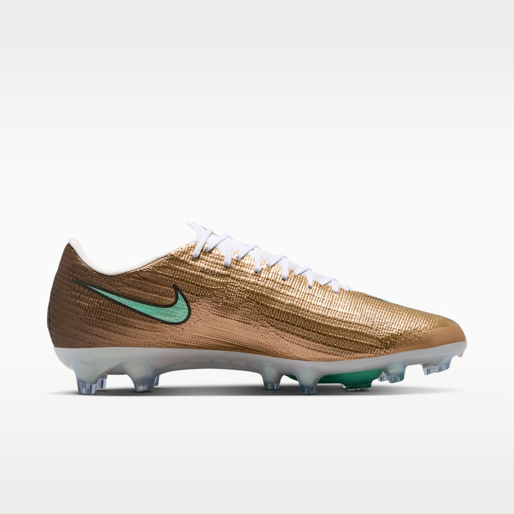 Nike Mercurial Superfly 11 Elite "Kylian Mbappé" Artificial-Grass Low-Top Soccer Cleats - Metallic Gold/Green Glow - Image 3