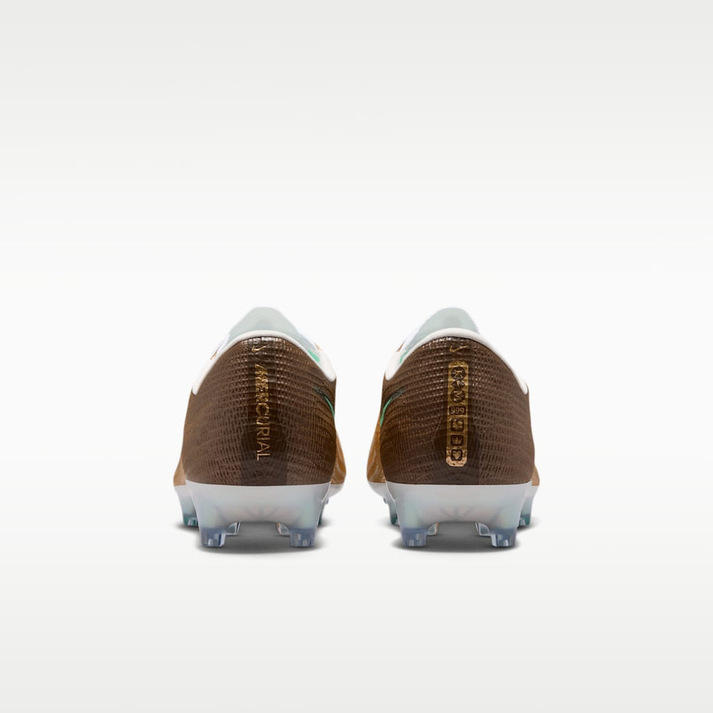 Nike Mercurial Superfly 11 Elite "Kylian Mbappé" Artificial-Grass Low-Top Soccer Cleats - Metallic Gold/Green Glow - Image 6