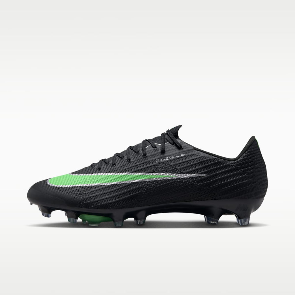 Nike Mercurial Superfly 11 Elite Artificial-Grass Low-Top Soccer Cleats - Black/Black/Illusion Green - Image 1