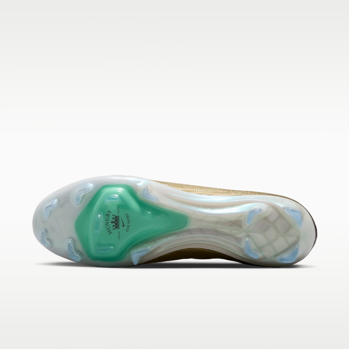 Nike Mercurial Superfly 11 Elite "Kylian Mbappé" Firm-Ground Low-Top Soccer Cleats - Metallic Gold/Green Glow - Image 2