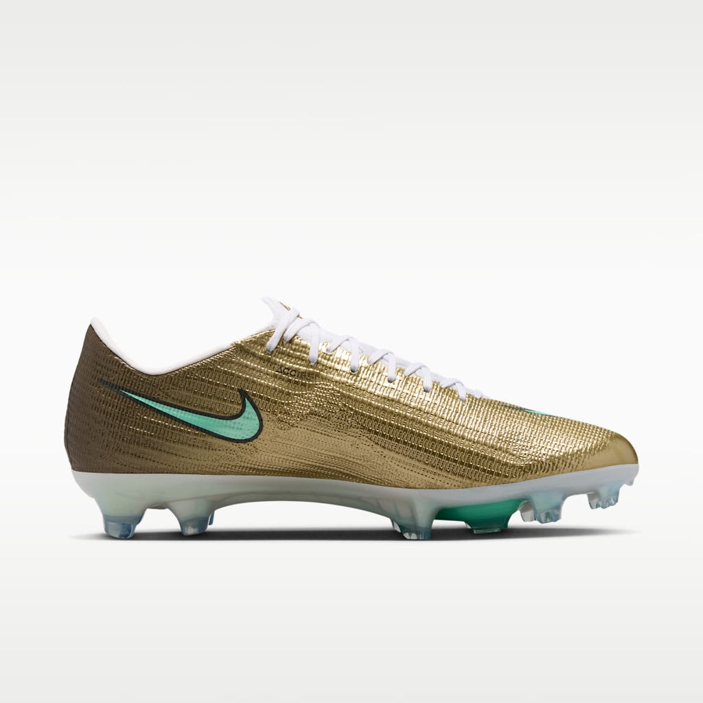 Nike Mercurial Superfly 11 Elite "Kylian Mbappé" Firm-Ground Low-Top Soccer Cleats - Metallic Gold/Green Glow - Image 3