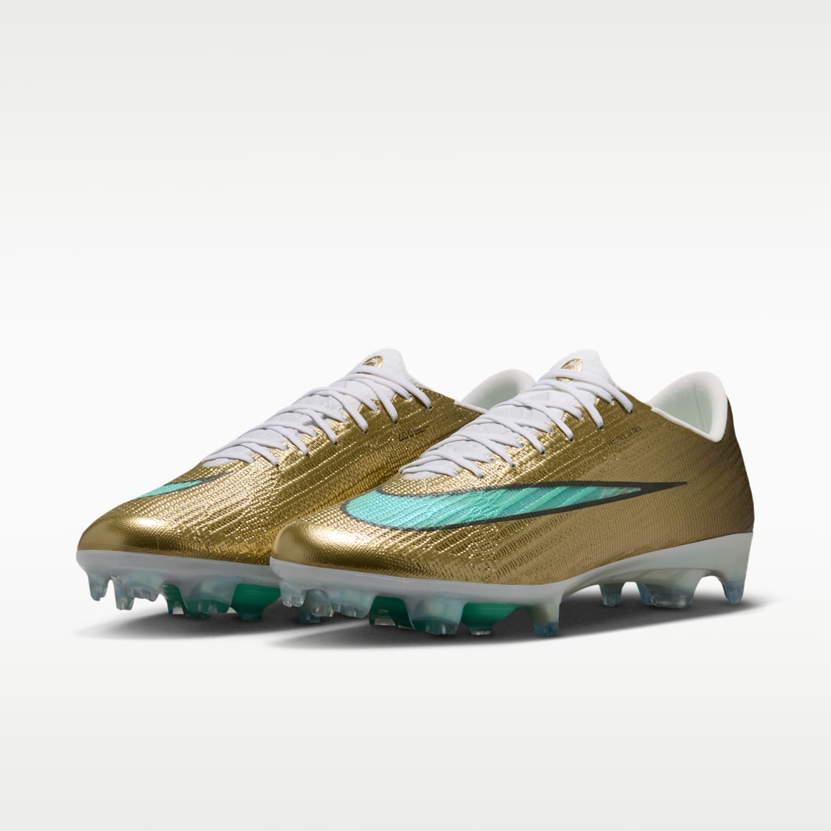 Nike Mercurial Superfly 11 Elite "Kylian Mbappé" Firm-Ground Low-Top Soccer Cleats - Metallic Gold/Green Glow - Image 5