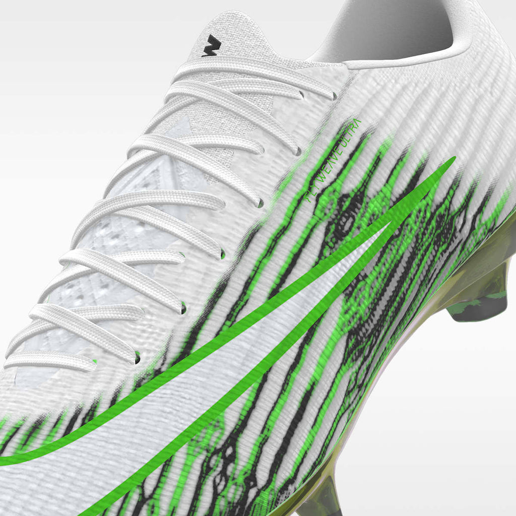 Nike Mercurial Superfly 11 Elite By You Custom Firm-Ground Low-Top Soccer Cleats - White/White - Image 9
