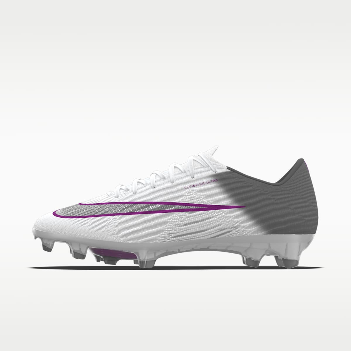 Nike Mercurial Superfly 11 Elite By You Custom Firm-Ground Low-Top Soccer Cleats - White/White - Image 1