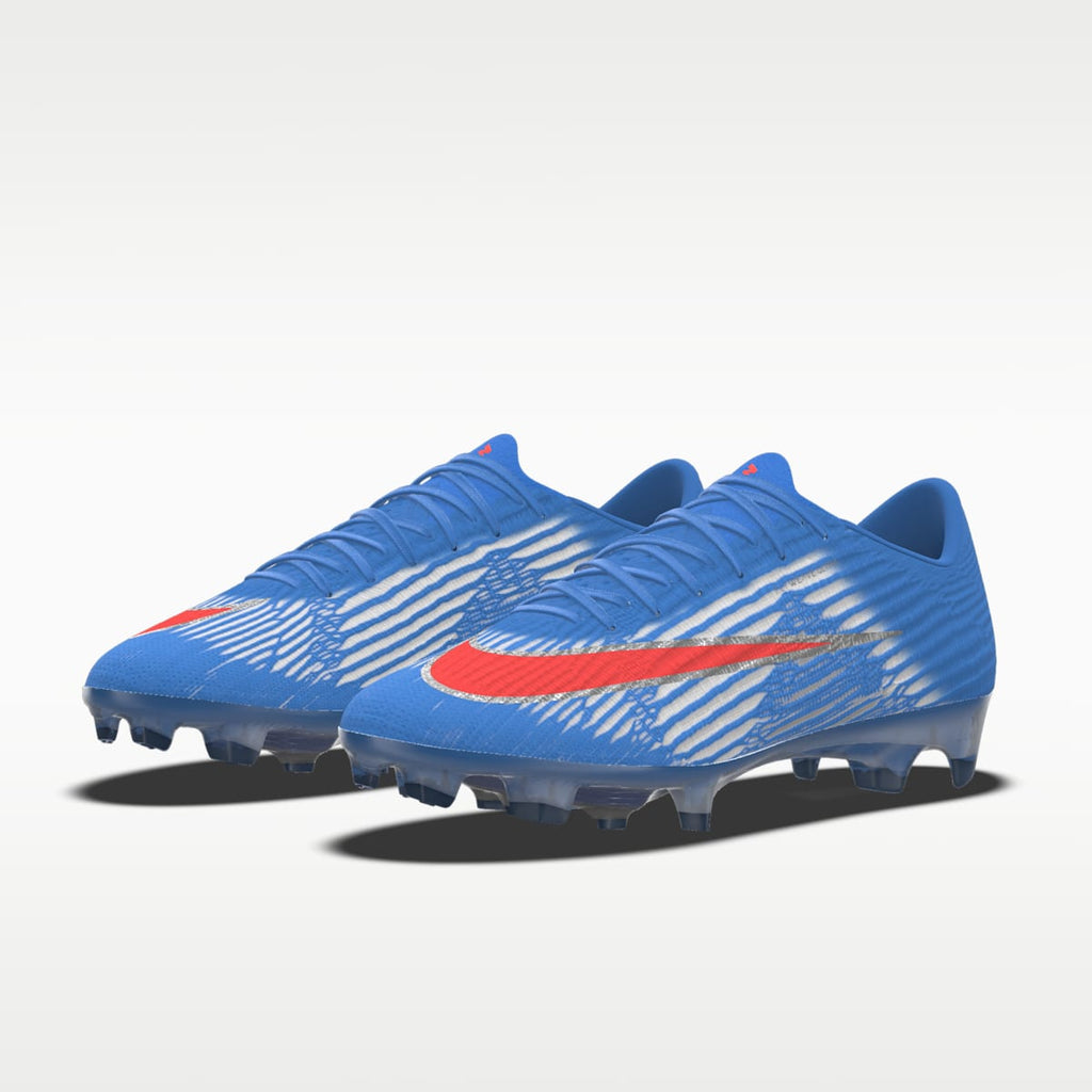 Nike Mercurial Superfly 11 Elite By You Custom Firm-Ground Low-Top Soccer Cleats - Light Photo Blue/Light Photo Blue - Image 2