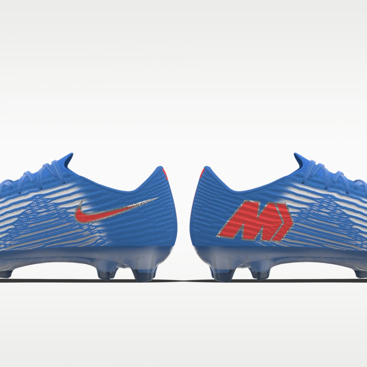 Nike Mercurial Superfly 11 Elite By You Custom Firm-Ground Low-Top Soccer Cleats - Light Photo Blue/Light Photo Blue - Image 7