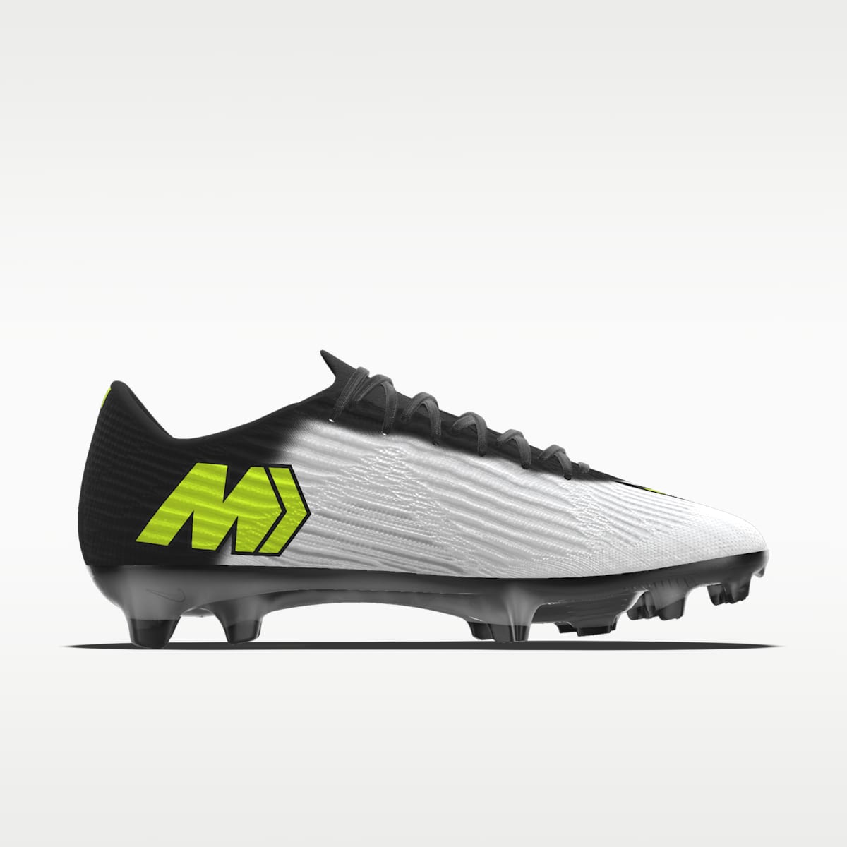 Nike Mercurial Superfly 11 Elite By You Custom Firm-Ground Low-Top Soccer Cleats - Black/Black - Image 3