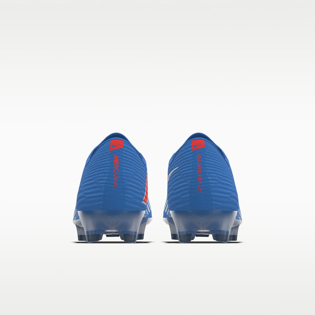 Nike Mercurial Superfly 11 Elite By You Custom Firm-Ground Low-Top Soccer Cleats - Light Photo Blue/Light Photo Blue - Image 5