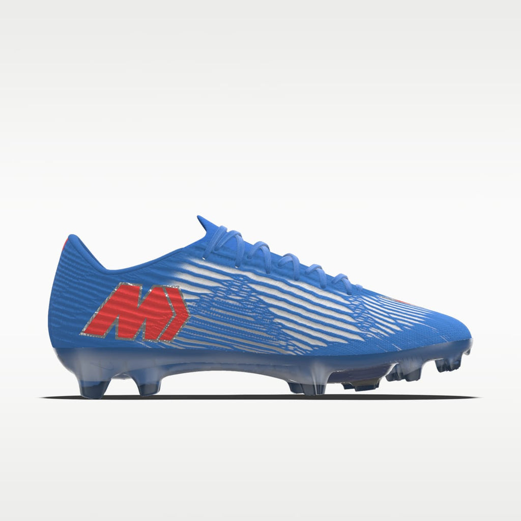 Nike Mercurial Superfly 11 Elite By You Custom Firm-Ground Low-Top Soccer Cleats - Light Photo Blue/Light Photo Blue - Image 3