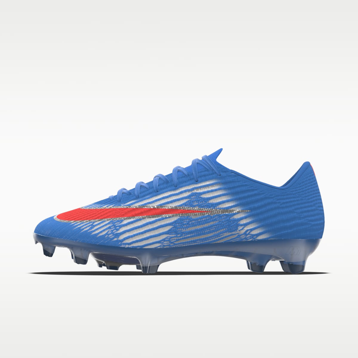 Nike Mercurial Superfly 11 Elite By You Custom Firm-Ground Low-Top Soccer Cleats - Light Photo Blue/Light Photo Blue - Image 1