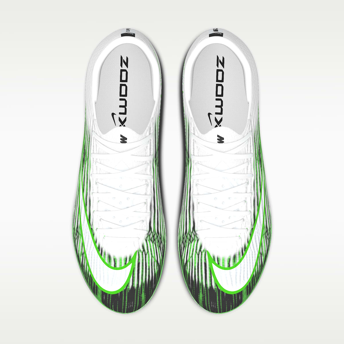 Nike Mercurial Superfly 11 Elite By You Custom Firm-Ground Low-Top Soccer Cleats - White/White - Image 4