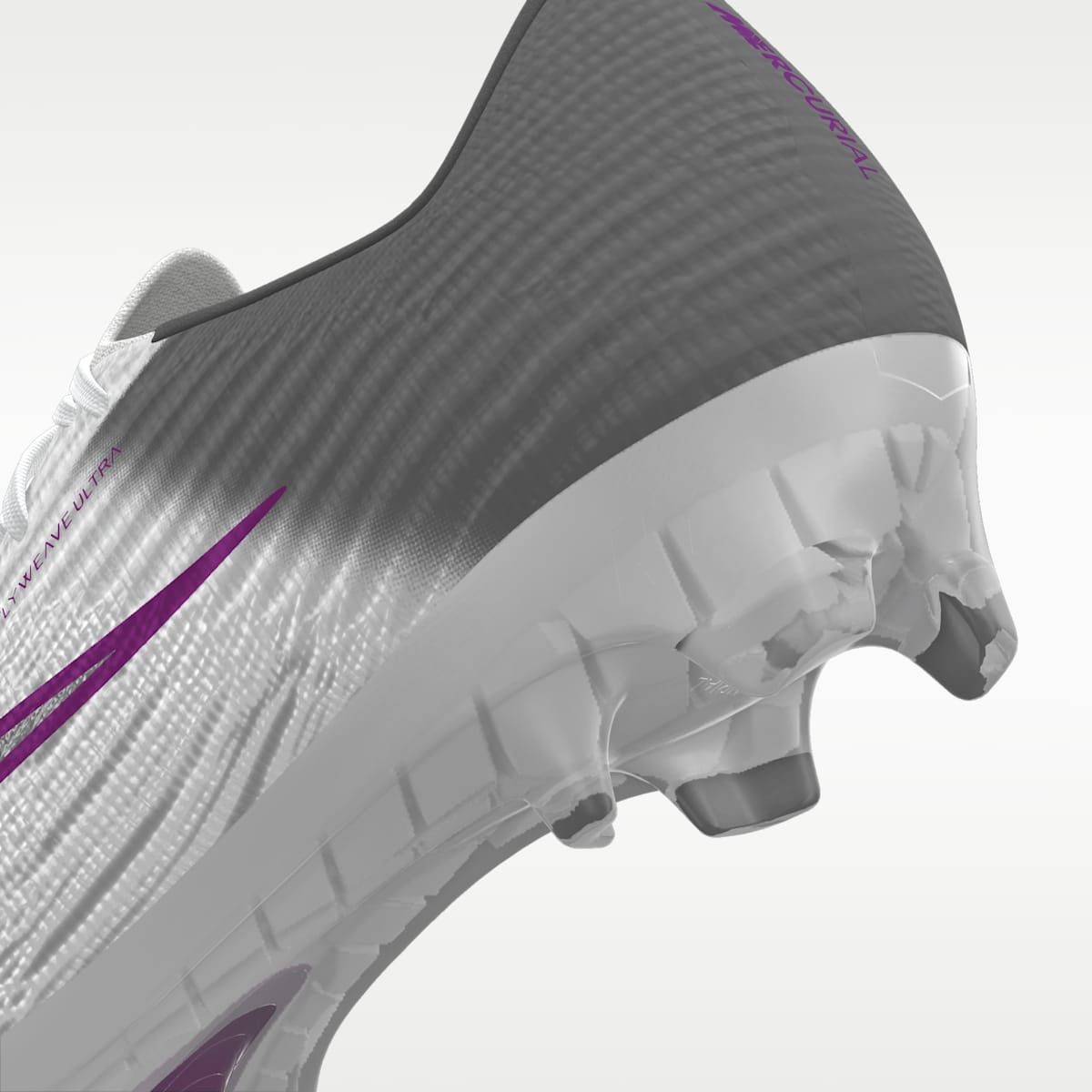 Nike Mercurial Superfly 11 Elite By You Custom Firm-Ground Low-Top Soccer Cleats - White/White - Image 10