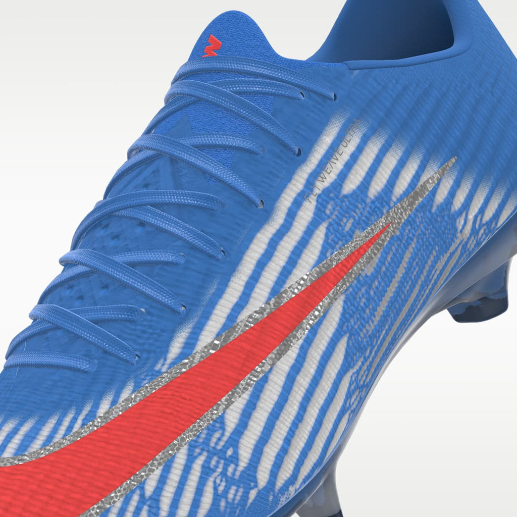 Nike Mercurial Superfly 11 Elite By You Custom Firm-Ground Low-Top Soccer Cleats - Light Photo Blue/Light Photo Blue - Image 9