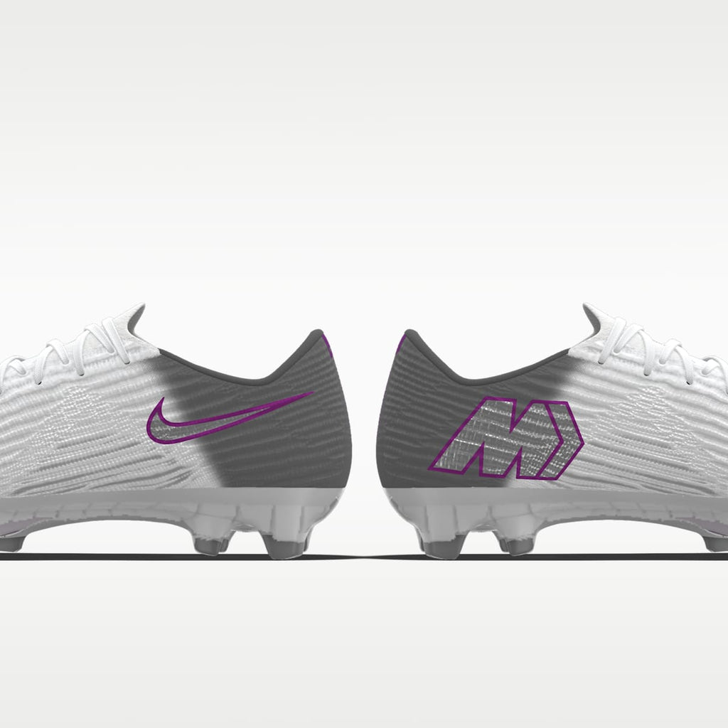Nike Mercurial Superfly 11 Elite By You Custom Firm-Ground Low-Top Soccer Cleats - White/White - Image 7