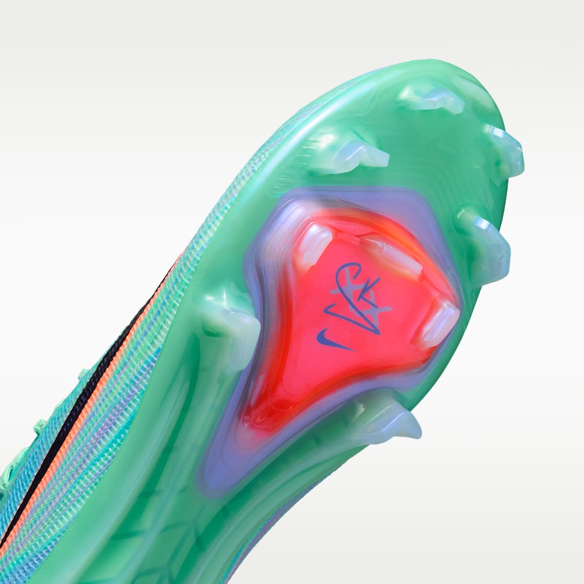 Nike Mercurial Superfly 11 Elite "Sam Kerr" Firm-Ground Low-Top Soccer Cleats - Green Glow/Fuchsia Dream/Lagoon Pulse/Black - Image 7