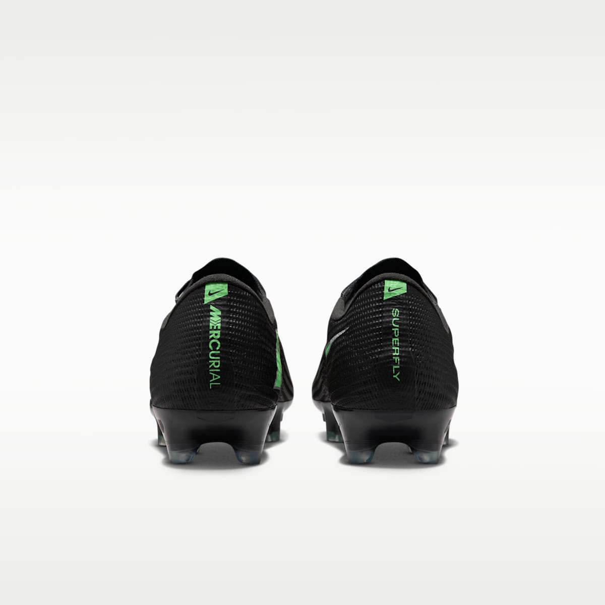 Women's Nike Mercurial Superfly 11 Elite Firm-Ground Low-Top Soccer Cleats - Black/Black/Illusion Green
