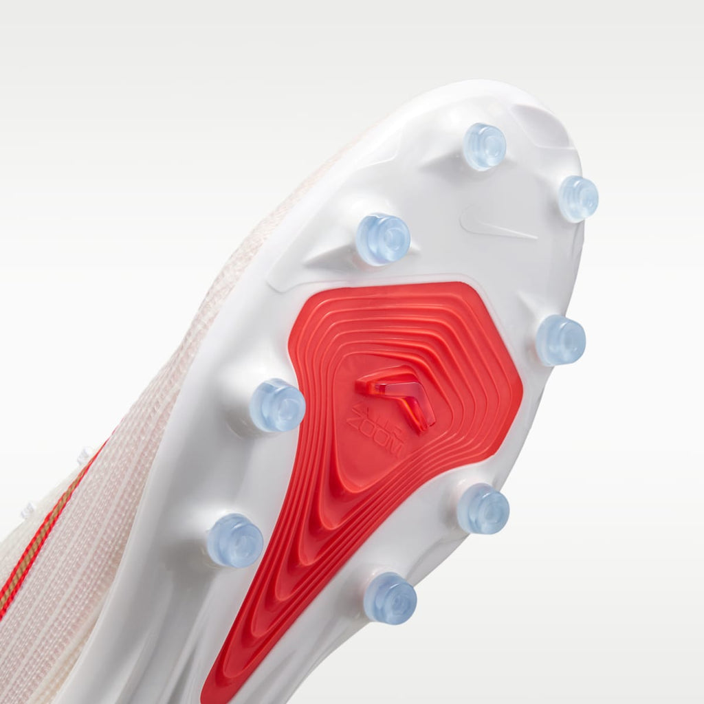 Nike Mercurial Superfly 11 Pro Artificial-Grass Low-Top Soccer Cleats - White/Bright Crimson/Blur - Image 7