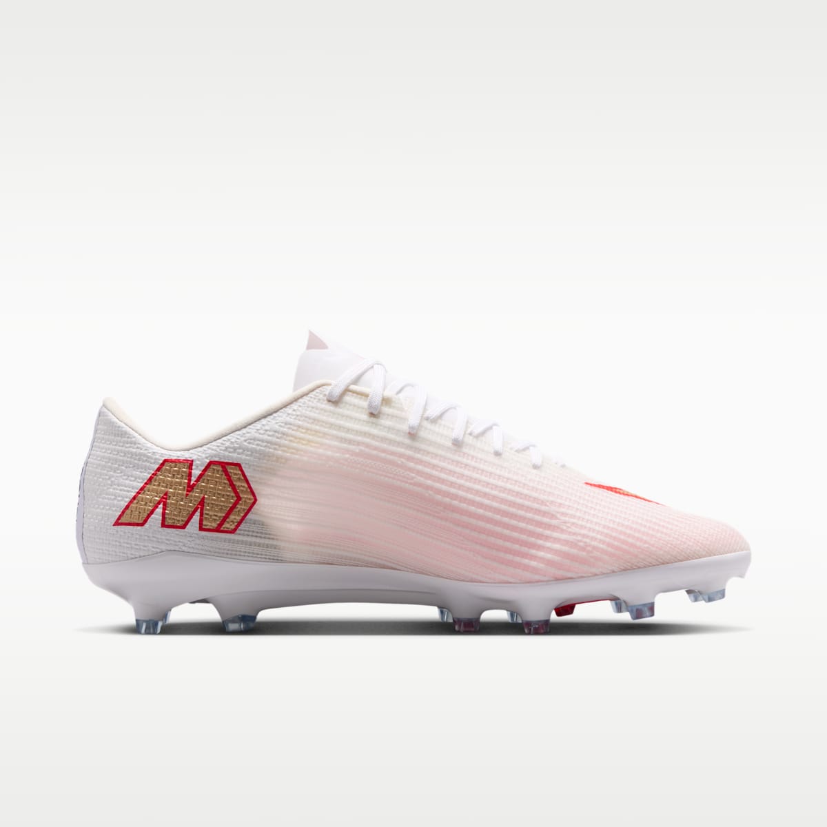Nike Mercurial Superfly 11 Pro Artificial-Grass Low-Top Soccer Cleats - White/Bright Crimson/Blur - Image 3