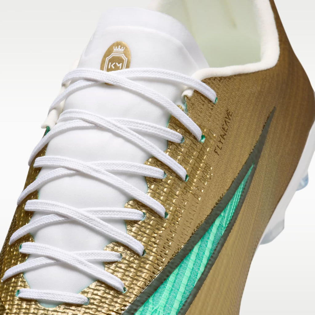 Nike Mercurial Superfly 11 Pro "Kylian Mbappé" Artificial-Grass Low-Top Soccer Cleats - Metallic Gold/Green Glow - Image 8