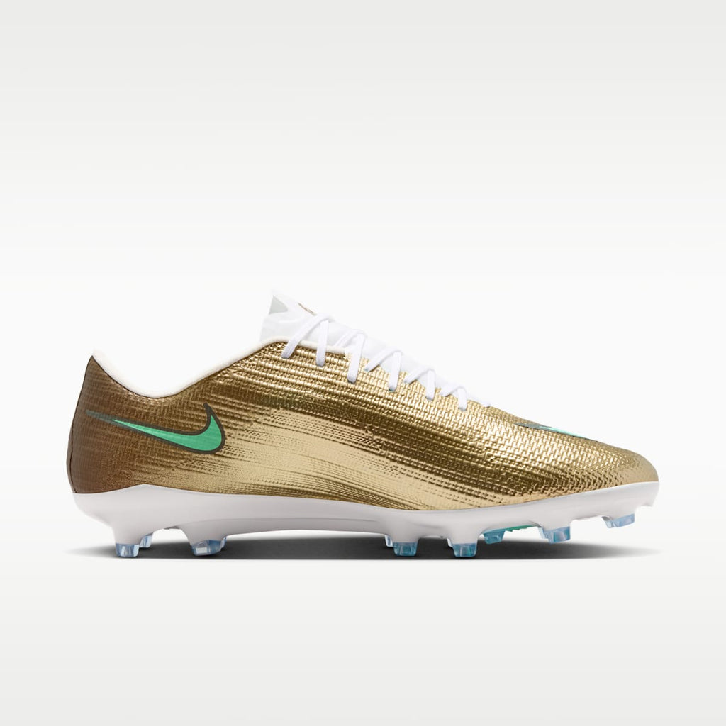 Nike Mercurial Superfly 11 Pro "Kylian Mbappé" Artificial-Grass Low-Top Soccer Cleats - Metallic Gold/Green Glow - Image 3
