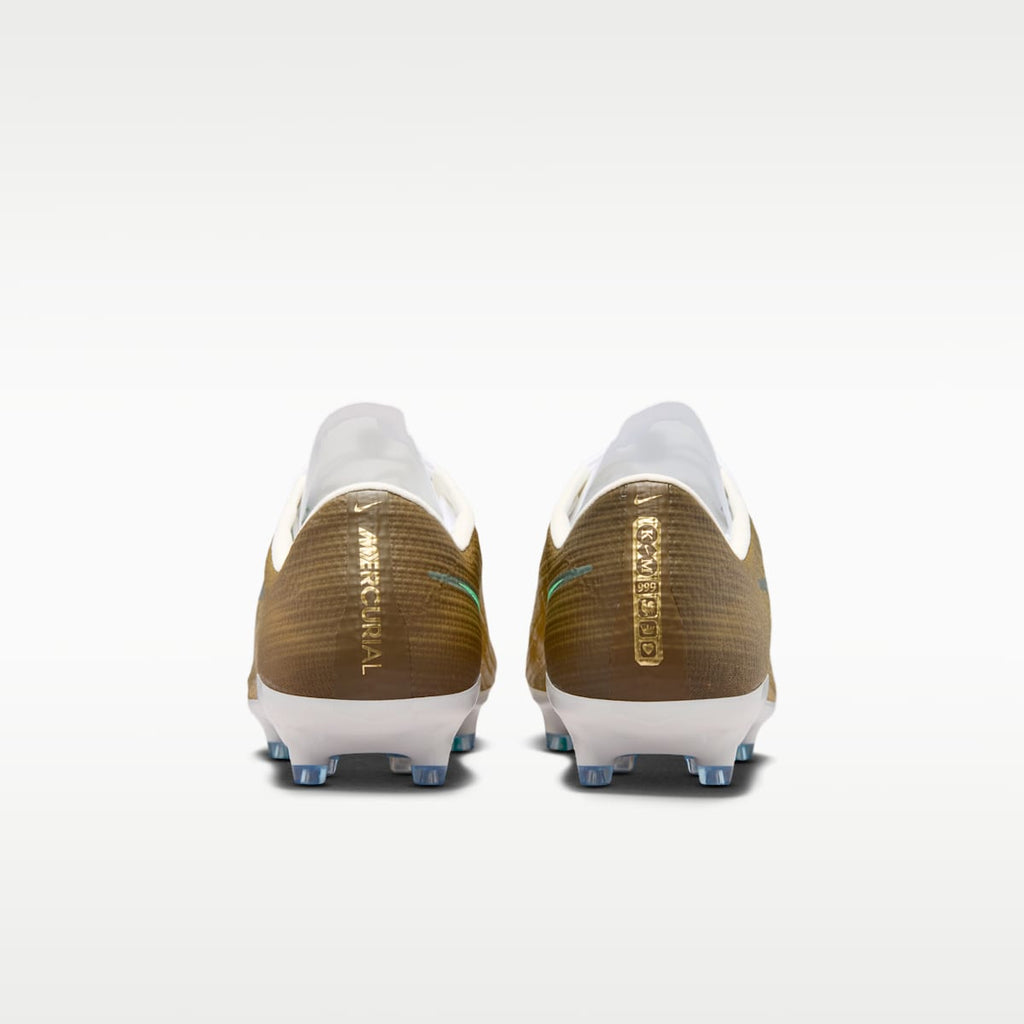 Nike Mercurial Superfly 11 Pro "Kylian Mbappé" Artificial-Grass Low-Top Soccer Cleats - Metallic Gold/Green Glow - Image 6