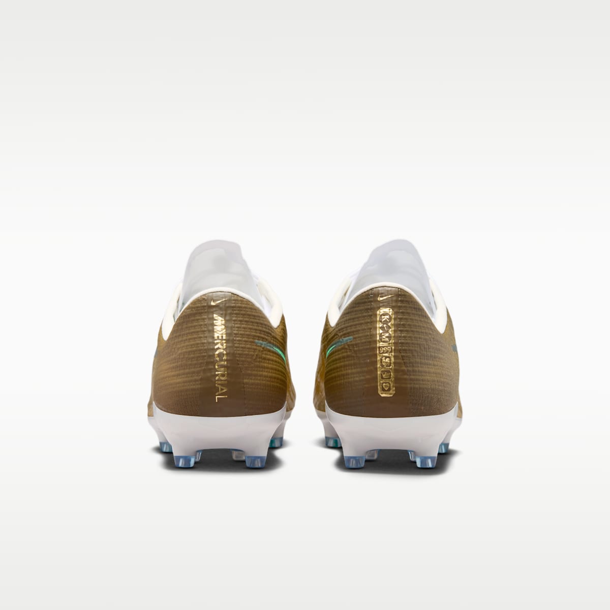 Nike Mercurial Superfly 11 Pro "Kylian Mbappé" Artificial-Grass Low-Top Soccer Cleats - Metallic Gold/Green Glow - Image 6